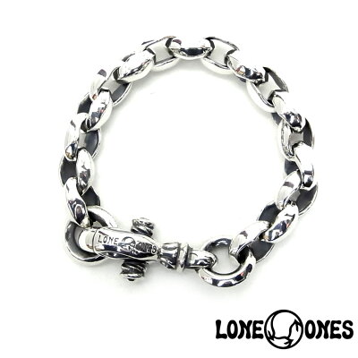 【LONE ONES】ロンワンズ【送料無料】【あす楽】/MF Bracelet: Silk Link - Medium (Plain Circle) シルクリンク−ミディアム(プレーンサークル)/シルバーブレスレット