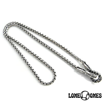 【LONE ONES】ロンワンズ【送料無料】【あす楽】/MF Hooks: Large - 2.6mm Box Chain MFフック:ラージ-2.6mmボックスチェーン/シルバーチェーン