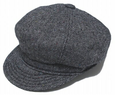 New York Hat ニューヨークハット 9052 TWEED SPITFIRE ツイード スピットファイア Grey 帽子 キャスケット 紳士 婦人 メンズ レディース 男女兼用