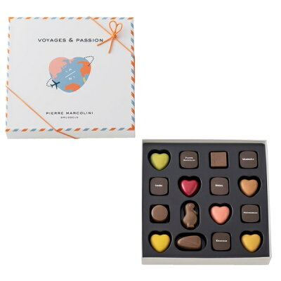 【楽天カードで6倍】寒中御見舞!バレンタイン!PIERRE MARCOLINI ピエールマルコリーニ 16個入り スイーツ 花 セット ギフト プレゼント 誕生日プレゼント 内祝い 詰め合わせ おしゃれ お取り寄せ 食品 母 女友達 女性 健康