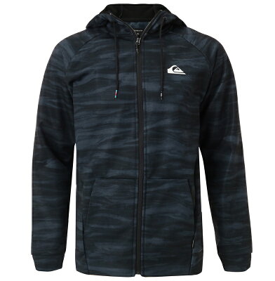 アウトレット価格 Quiksilver クイックシルバー メンズ 防風 撥水 高機能 スウェット ジップパーカー フード パーカー スウェット ジップアップ