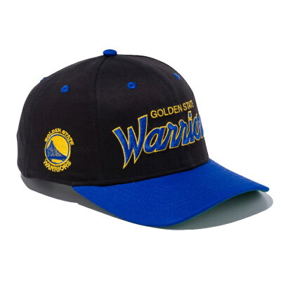 New Era (ニューエラ)9FIFTY ストレッチスナップ NBA ゴールデンステイト・ウォリアーズ ブラック ケリーバイザー Golden State Warriors / メンズ・レディース兼用 帽子 【202103SS】