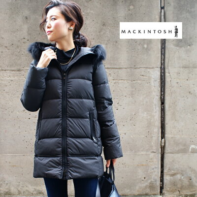 ■【送料無料】MACKINTOSH【マッキントッシュ】#LD-001D(7517)レディース ロングダウンコート★/ダウンジャケット/ブラック/黒/ネイビー/プレゼントに バーゲン