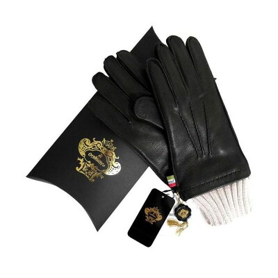 OROBIANCO オロビアンコ メンズ手袋 ORM-1405 Leather glove 羊革 ウール DARKBROWN サイズ:8(23cm) プレゼント クリスマス【送料無料】