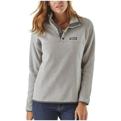 パタゴニア レディース パーカー・スウェット アウター Patagonia Lightweight Better Sweater? Marsupial Pullover Sweater - Women's Drifter Grey