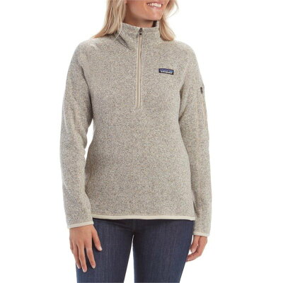 パタゴニア レディース パーカー・スウェット アウター Patagonia Better SweaterR 1/4 Zip Fleece - Women's Pelican