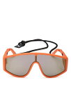 ケンゾー サングラス レディース ケンゾー レディース サングラス・アイウェア アクセサリー Women's Mask Sunglasses, 138mm Orange/Gray