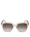 ケンゾー サングラス レディース ケンゾー レディース サングラス・アイウェア アクセサリー Women's Square Sunglasses, 57mm Pink/Brown