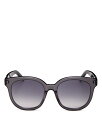 ケンゾー サングラス レディース ケンゾー レディース サングラス・アイウェア アクセサリー Women's Square Sunglasses, 55mm Black/Gray