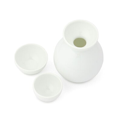 酒器だるま 【Ceramic Japan】【食器】愛知県/Ceramic Japan(セラミックジャパン)酒器セット/酒器だるま【酒器セット】【グッドデザイン賞2009受賞】【酒器】(セット/酒器/贈答品/陶器/冷酒/国産/日本産/職人)