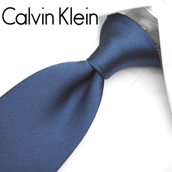 カルバン・クライン ネクタイ カルバンクライン　ネクタイ/ナローネクタイ(7cm幅)　CK2　ダークブルー【Calvin Klein・カルバンクラインネクタイ・ブランドネクタイ】 【ギフト・バースデー・成人祝い・入社祝い】【プレゼント・バレンタイン・クリスマス】【父の日・高級・高品質】
