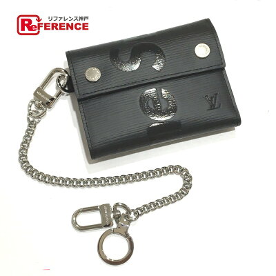 LOUIS VUITTON ルイ・ヴィトン M67711 Louis vuitton×SUPREME CH.CP WALLET チェーンウォレット 財布 エピ シュプリーム コラボ 三つ折り財布(小銭入れあり) エピレザー ノワール ブラック メンズ【新品】