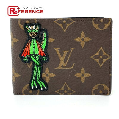 LOUIS VUITTON ルイヴィトン M80156 アニマル モノグラム ポルトフォイユ スレンダー NM 札入れ 2つ折り財布 モノグラムキャンバス メンズ ブラウン ブラウン 【新品】