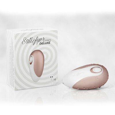 Satisfyer Pro Deluxe サティスファイヤー プロ デラックス USB充電式 モデル デンマ マッサージ器 小型 電動マッサージ ハンドマッサージャー リフレッシュ 女性 人気 静音 肩こり プレゼント ギフト クルスマス バイブ ホワイトデー