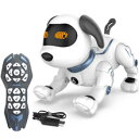 ロボット 犬型ロボット 簡易プログラミング 犬 ロボット おもちゃ ペット 家庭用ロボット プレゼント タッチコントロール 英語音声指示 ペットドッグ 知育 贈り物 セラピー 家族 子ども 子供 癒し 誕生日 プレゼント