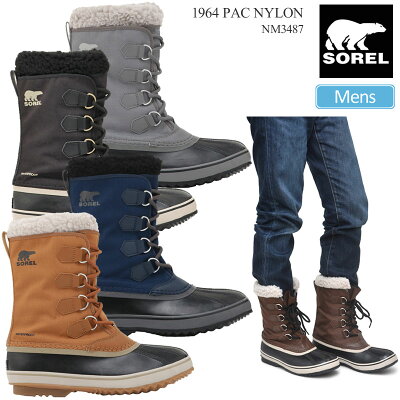 【正規取扱店】SALE 20%OFFソレル SOREL スノーブーツ メンズ 1964パックナイロン 1964 PAC NYLONNM3487 20FW wbt【靴】2009ripe【返品交換・ラッピング不可】