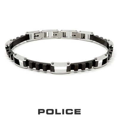ポリス “CORTEZ” ステンレスブレスレット 26397BSB01 POLICE メンズブレス 送料無料 ギフト 誕生日 プレゼント ケース付き