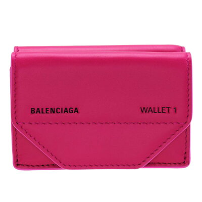 バレンシアガ BALENCIAGA ショップ袋付き 三つ折り財布 5290980st2n5560 | ウォレット サイフ さいふ 財布 ブランド財布 コンパクト レディース かわいい 可愛い 小銭入れ カード入れ 使いやすい オシャレ おしゃれ ブランド レザー 秋