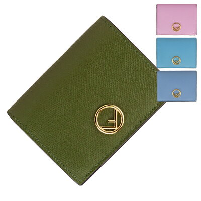 フェンディ FENDI 二つ折り財布 8m0387-a18b | さいふ サイフ 財布 小銭入れ レディース かわいい 可愛い オシャレ おしゃれ ブランド レザー 本革 送料無料 ファッション バレンタイン