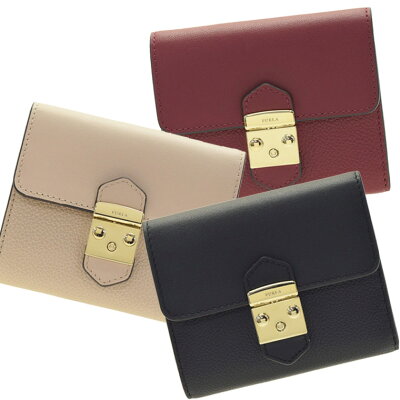 FURLA フルラ 二つ折り財布 メトロポリス METROPOLIS S pu28 | 折りたたみ 小銭入れ ウォレット サイフ さいふ 財布 カード入れ コンパクト 多い レディース かわいい 可愛い 使いやすい ブランド 革