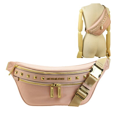マイケル マイケルコース MICHAEL MICHAEL KORS ウエストバッグ ウエストポーチ ボディバッグ スタッズ アウトレット 35t9gy9n8c-blossom | バッグ バック かばん 鞄 肩掛け 斜め掛け 斜めがけ オシャレ おしゃれ ブランド レザー プレゼント 秋
