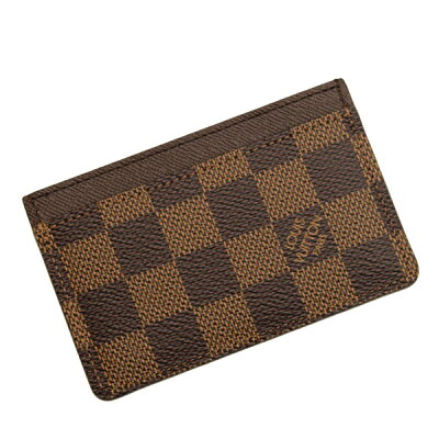 ルイヴィトン LOUIS VUITTON ショップ袋付き カードケース パスケース メンズ レディース ダミエ n61722 | 定期ケース スリム 薄型 コンパクト ブランド ルイビトン 送料無料 【全品ポイント10倍 4日20時〜】 ハロウィン特別クーポン配布中