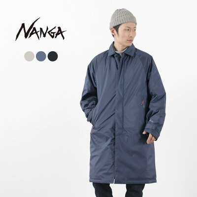 NANGA(ナンガ)オーロラ ステンカラー ダウンコート アウター メンズ バルカラー 撥水 リップストップ AURORA SOUTIEN COLLAR DOWN COAT