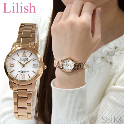 【楽天スーパーSALE】シチズン リリッシュ Lilish レディース 時計 【H997-903】ソーラー ピンクゴールド ピンクゴールドの腕時計 ギフト ブランドウォッチ