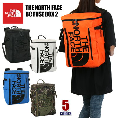 ノースフェイス リュック 30L ヒューズボックス メンズ レディース キッズ THE NORTH FACE BC FUSE BOX 30L バックパック リュックサック バッグ アウトドア スポーツ 新色 大きい 大容量 通勤 通学 防水 撥水 箱形 おしゃれ ブランド 黒 オレンジ 青 白 NM82000