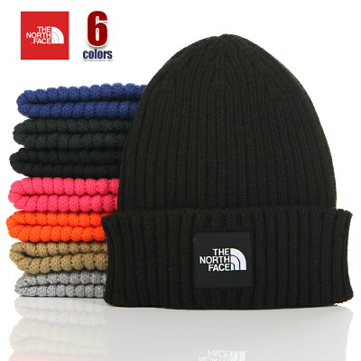 ノースフェイス ニット帽 メンズ レディース THE NORTH FACE カプチョリッド ニットキャップ 帽子 ビーニー スクエア ロゴ アウトドア ストリート ファッション 黒 青 グレー ピンク ネイビー オレンジ ベージュ カーキ グリーン ブルー NN41716