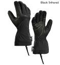 アークテリクス 手袋 メンズ (e)アークテリクス 24045・Fission SV Glove/フィションSVグローブ（Black/Infrared）L07279100【エコープラザ】