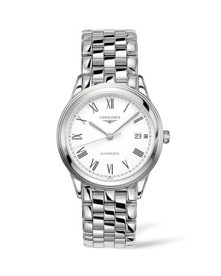 正規品ロンジンlongines【フラグシップ】「ラ・グランクラシック フラグシップ」 La Grande Classique FLAGSHIP メンズウォッチ 38.5mmケース オートマチック自動巻き 腕時計 ステンレス【L4.974.4.11.6】【L49744116】