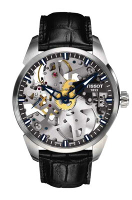 【23日までクーポン発行中】国内正規品 TISSOT ティソ 「Tコンプリカシオン スケレッテ」 フルスケルトンモデル【T070.405.16.411.00】