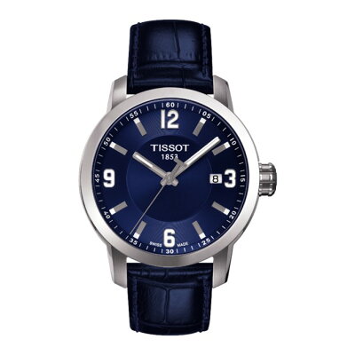 正規品TISSOT ティソ PRC200 電池式クォーツ 20気圧防水 ブルー文字盤 ブルー革ストラップ 【smtb-m】送料無料【T0554101604700】【土日祝日発送可能】