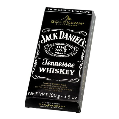 バレンタイン ゴールドケン GOLDKENN ジャックダニエル テネシーウイスキーリキュール チョコレート バー【105558】【5400円以上で送料無料】