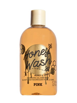 ヴィクトリアシークレットVICTORIA'S SECRET PINKハニーウォッシュ ナリッシングジェルボディウォッシュ ピュアハニーHoney Wash Nourishing Gel Body Wash with Pure Honey