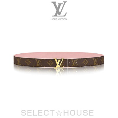LOUIS VUITTONルイ・ヴィトン【20SS】サンチュール・イニシャル モノグラム・リバーシブル 30MM【SELECTHOUSE☆セレクトハウス】【LV正規店買い付け品】