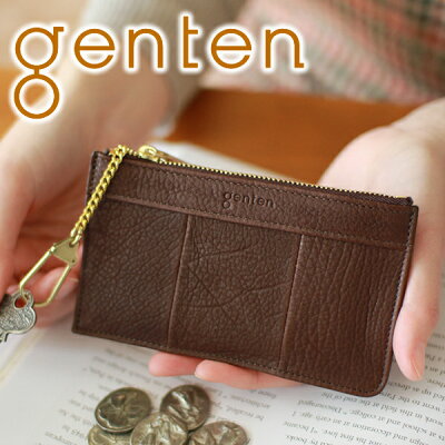 【かわいいWプレゼント付】 genten ゲンテン キーケースLeggero2(レッジェーロ2) キーケース 40761(38824)レディース キーケース 革 本革 ポーチ コインケース 小銭入れ 小物 ギフト プレゼント ブランド