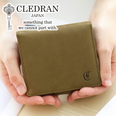 【4/1限定★最大100%ポイントバック】 CLEDRAN クレドラン 財布SOI(ソイ) 小銭入れ付き二つ折り財布 CR-CL3217レディース 二つ折り 日本製 ギフト かわいい おしゃれ プレゼント ブランド
