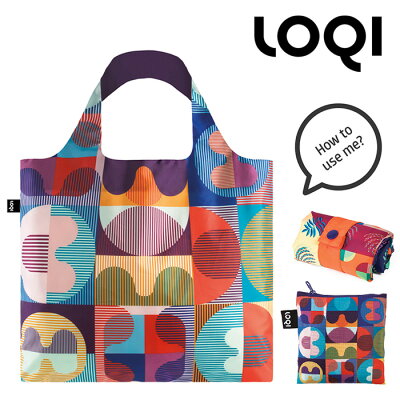 【メール便・送料無料】LOQI ローキー エコバッグ 折りたたみ エコバック ショッピング・エコバッグ レディース メンズ トートバッグ 期間限定ポイントの利用にもオススメ レジ袋 エコバック