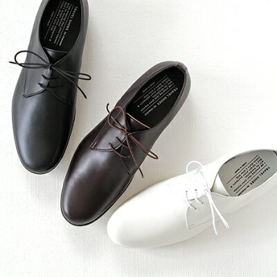 TRAVEL SHOES by chausser トラベルシューズ バイ ショセ プレーントゥ レースアップシューズ TR-008M メンズ 靴