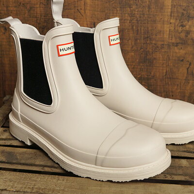 ハンター HUNTER コマンド チェルシーブーツ レディース (WFS1018RMA-CAS SS22) W COMMANDO CHELSEA BOOT レインブーツ サイドゴア ラバーブーツ Cast
