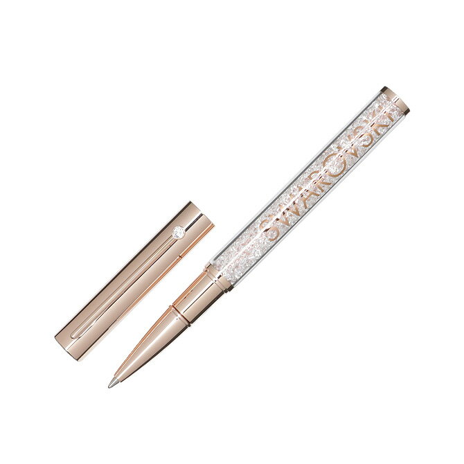 スワロフスキー スワロフスキー SWAROVSKI ボールペン （ローズゴールド） 5568753 ROSE GOLD TONE PLATED CRYSTALLINE GLOSS PEN レディース ジュエリー クリスタル おしゃれ キラキラ かわいい プレゼント ギフト 高級ボールペン 文具 文房具 【送料無料（一部地域除く）】