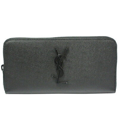サンローランパリ SAINT LAURENT PARIS ラウンドファスナー財布 617415 BTY0U 1000 NERO【送料無料】【あす楽対応】
