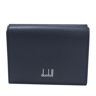 ダンヒル dunhill 三つ折り財布 トリフォールド ウォレット21R2450CA410 ネイビー/ライトブルー【CADOGAN カドガン】【送料無料】【あす楽対応】