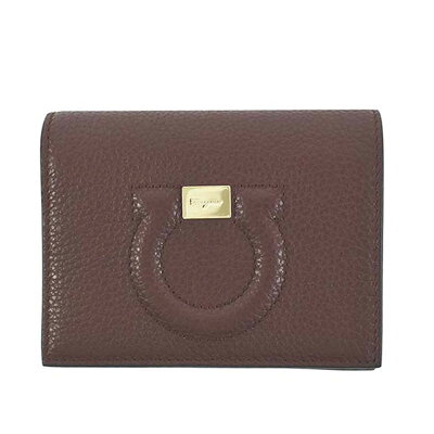 Salvatore Ferragamo(フェラガモ) 二つ折り財布/小銭入れ付き 22D514 737536 WINE 【送料無料】【あす楽対応】【RCP】【楽ギフ_包装】