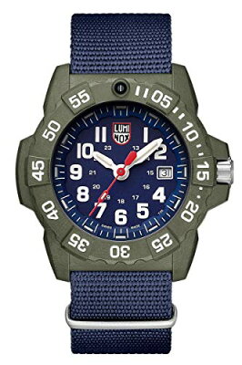 腕時計 ルミノックス アメリカ海軍SEAL部隊 ミリタリーウォッチ メンズ 【送料無料】Luminox Navy Seal XS.3503.ND.L Mens Watch 45mm - Military Dive Watch in Blue/Green Date Function 2腕時計 ルミノックス アメリカ海軍SEAL部隊 ミリタリーウォッチ メンズ
