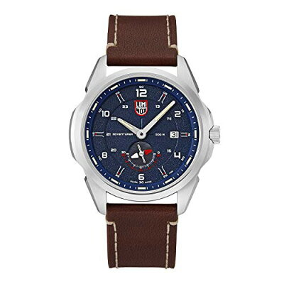 腕時計 ルミノックス アメリカ海軍SEAL部隊 ミリタリーウォッチ メンズ 【送料無料】Luminox Atacama Adventurer Field XL.1763 Mens Watch 42mm - Adventure Watch in Brown/Silver Date Fu腕時計 ルミノックス アメリカ海軍SEAL部隊 ミリタリーウォッチ メンズ