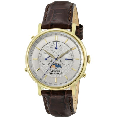 ヴィヴィアン ウエストウッド Vivienne Westwood ポートランド メンズ 腕時計 VV164CHBR グレー 誕生日プレゼント 男性 バレンタイン ギフト