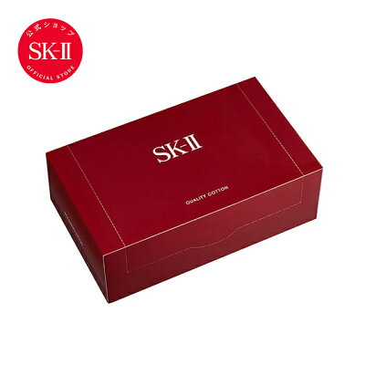 クオリティー コットン 100枚セット|SK-2 / SK-II(エスケーツー)正規品 sk2 ピテラ スキンケア 化粧水 skii 公式 拭き取り ふき取り メイク落とし 天然 肌に優しい ふきとりコットン パッティング エスケーツー コスメセット コスメ ピーリング